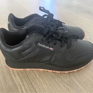 Reebok Black and Tan Athletic Shoes